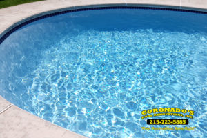 Swimming pool coping repair