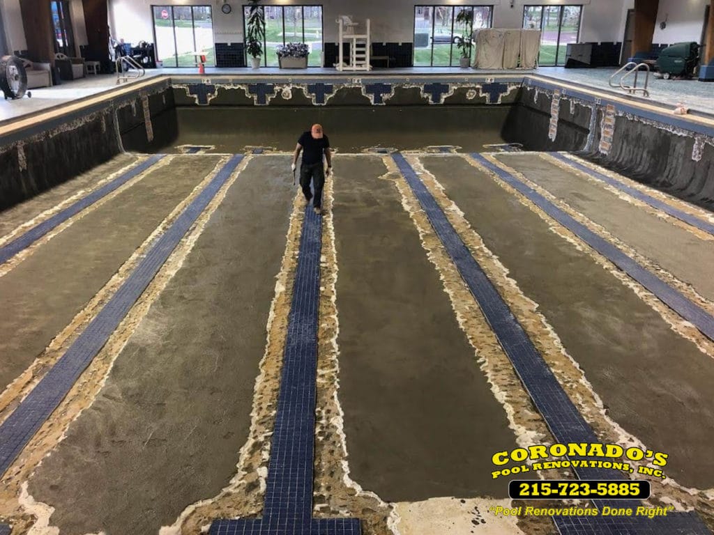 swimming pool plaster repair services