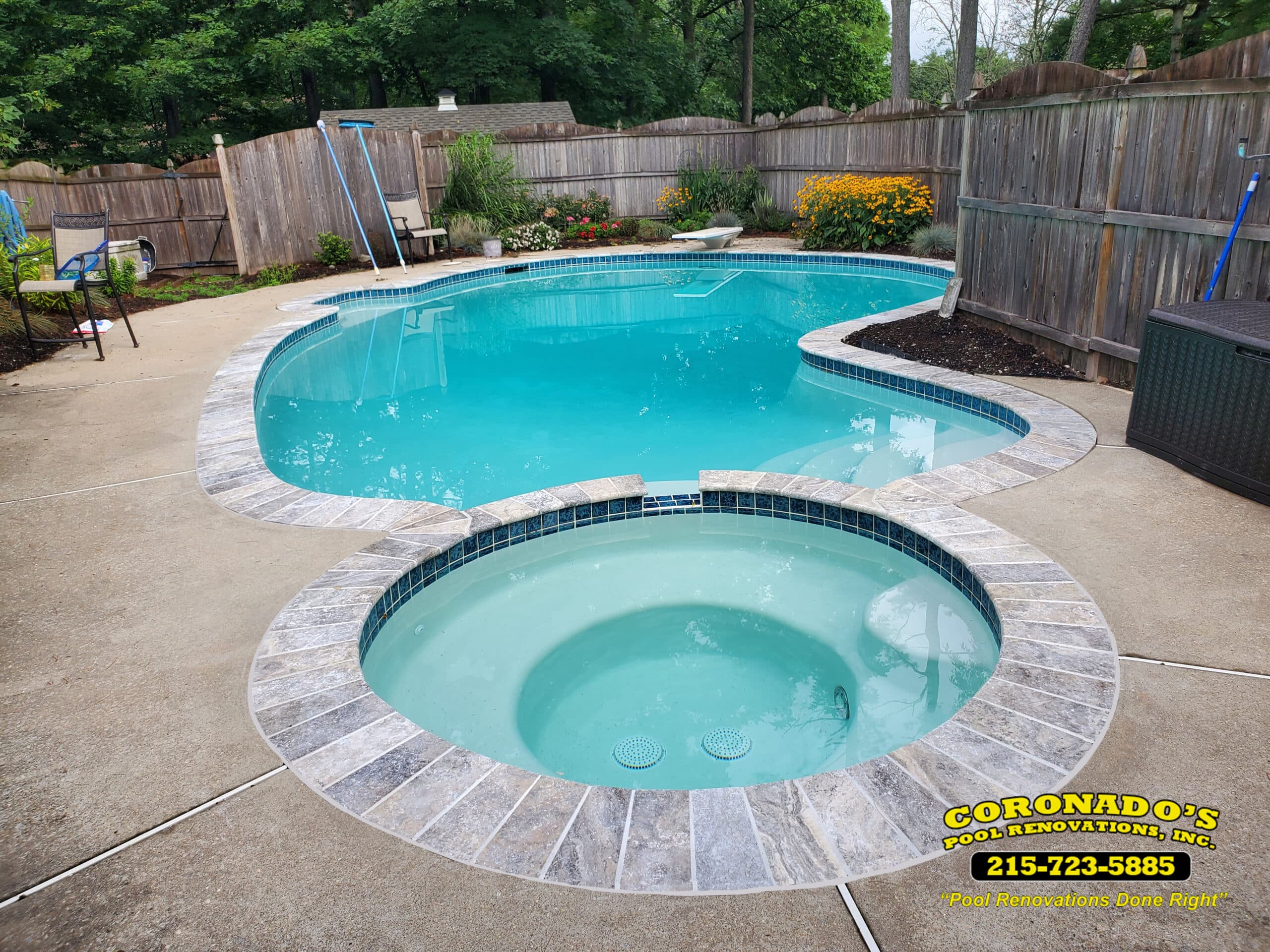 best pool tile & coping pa | tile trimming for swimming pools